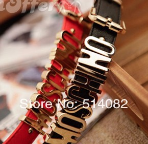 Free shipping  belts women leather belt Litchi texture