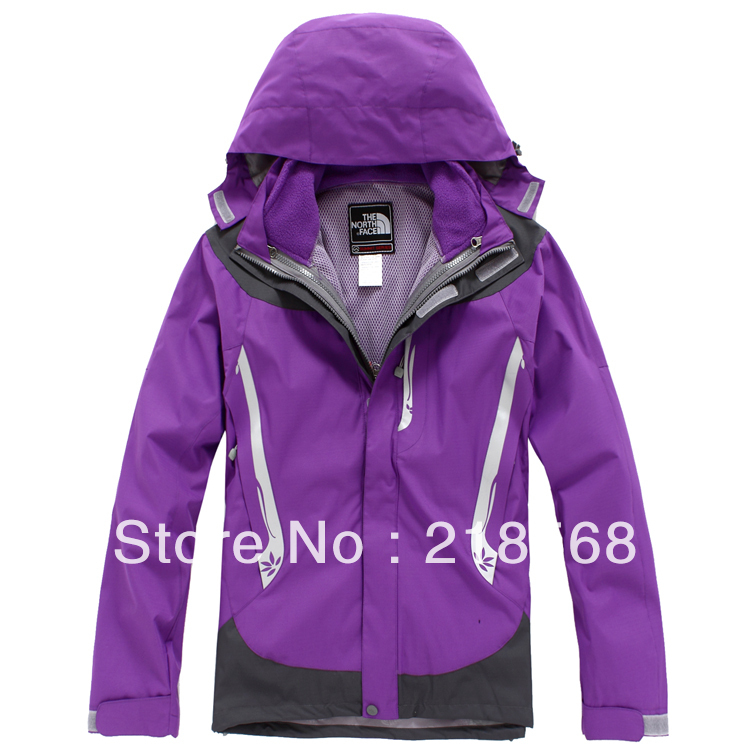 free shipping best price womens fashion northing denali fleece 3in1 jacket faceing Outerwear  Camping Windproof  Mountaineering