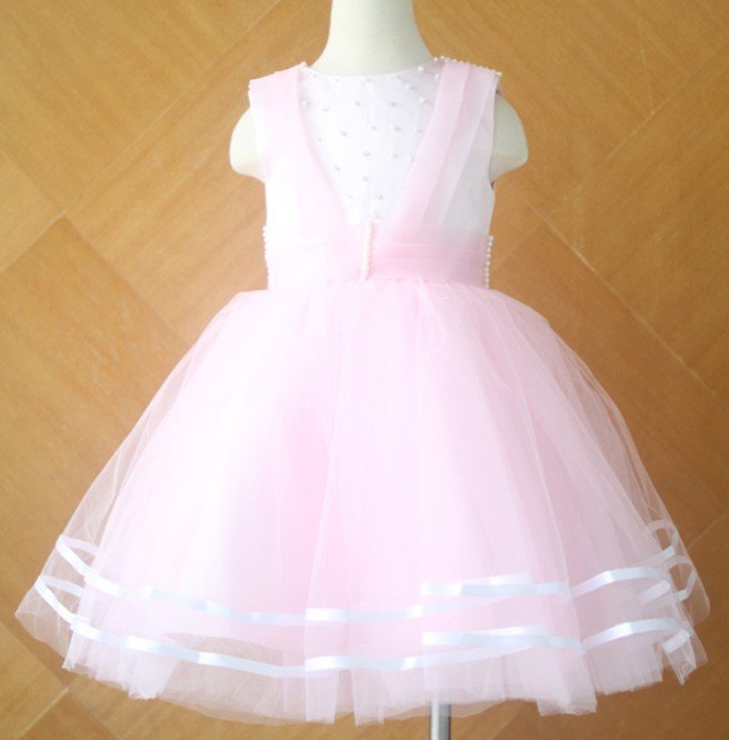 Free shipping best seller real sample ball gown flower girl dress for weddings