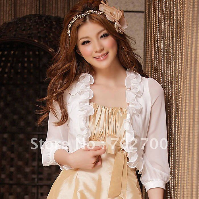 Free Shipping! Best Selling! 2012 Women Fashion Blouses Half Sleeve Cotton Flannette Mini Coat C3310 J J G Holiday Sale
