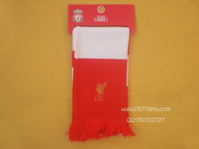 Free Shipping Best Selling New Arrival Liverpool LFC Bar Scarf website for sale official genuine scarf fans scarf