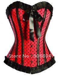 Free shipping-Best selling plus size corset A2203P wholesale and retail 3XL,4XL,5XL,6XL