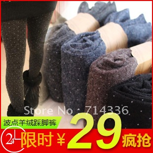 Free Shipping Best Selling!!!Winter Fashion Slim Fleece Tights discount Pantyhose Warmers ladies Leggings Women Stockings