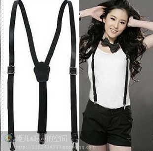 Free shipping Bib pants clothes decoration suspenders clip adjustable elastic bib pants clip suspenders 8026
