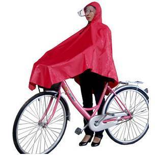 free shipping Bicycle raincoat poncho transparent hat brim ys-828