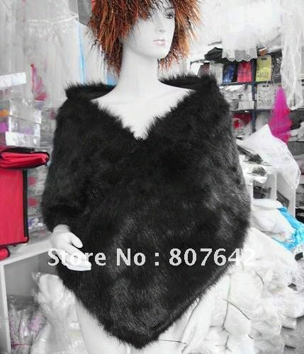 Free shipping Black length 165cm width 35cm long style 5pcs/lot wedding jackets bridal shawls shoulder width for 40cm Sky-S022