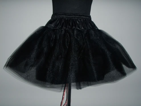 Free shipping Black mini short Petticoat Underskirt Crinoline Wedding Accessories in stock