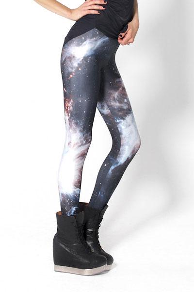 Free Shipping black sands print grey women's slim stovepipe legging 79093