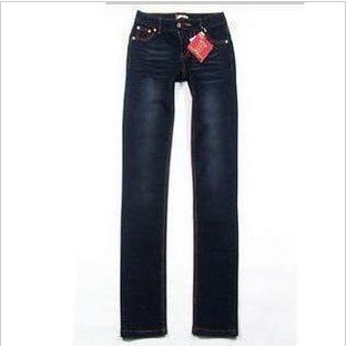 FREE SHIPPING! Black skinny jeans women's pencil pants jeans all-match trousers autumn and winter -HB