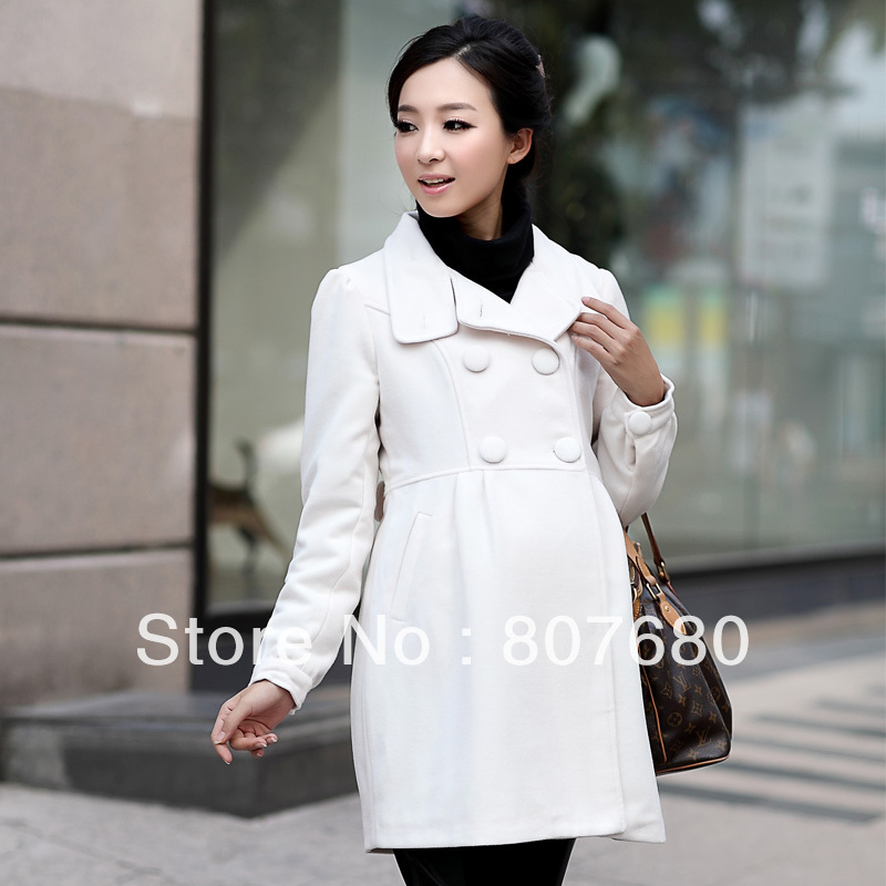 Free shipping Blmm fashion autumn and winter maternity overcoat maternity outerwear