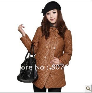 Free shipping blmm wholesale PU leather maternity fashion coat pregnant outwear maternity coats