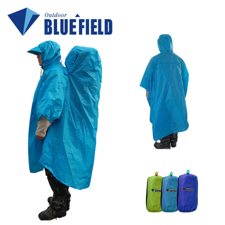 FREE SHIPPING Blue mountaineering bag raincoat backpack one piece raincoat multicolor HIGH QUALITY