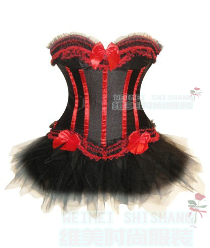 Free Shipping Body shaping underwear noble corset vest slim waist royal leather shapewear skirt