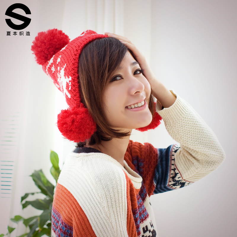 free shipping Book knitted hat female autumn and winter women's knitted hat mz-004