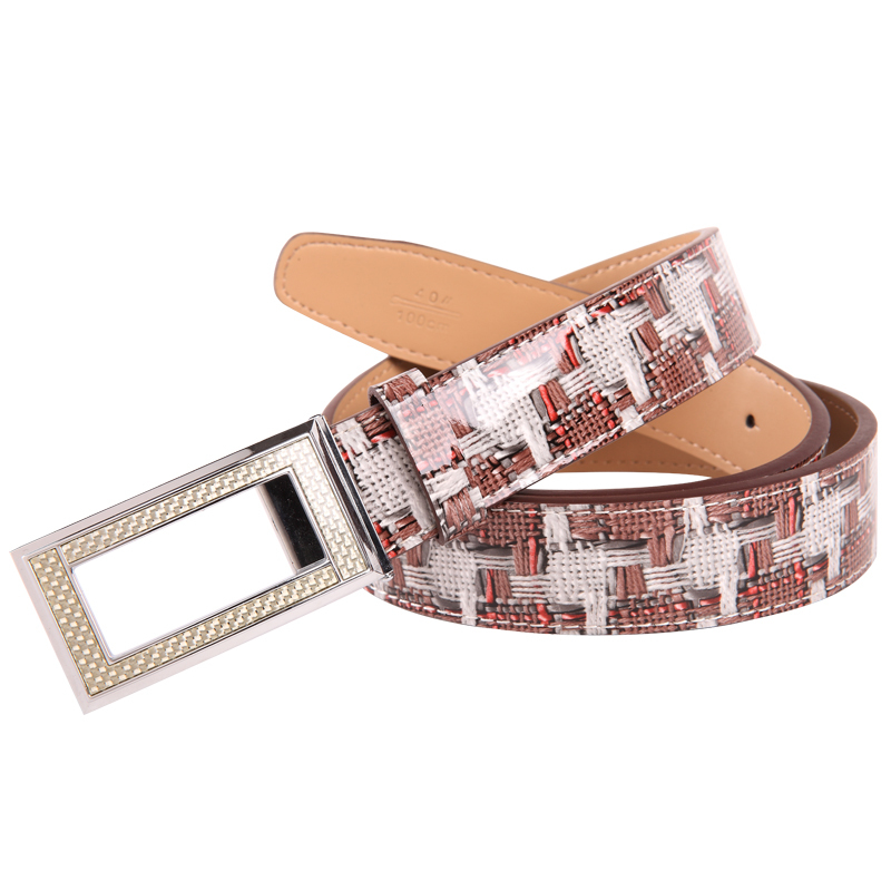 Free Shipping Boos strap Women genuine leather belt,  smooth buckle strap fashion women's sweet leather belt high quality