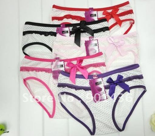 FREE SHIPPING!! Bow tie underwear/women's underwear/women briefs/women's gifts/beatuiful butterfly tie