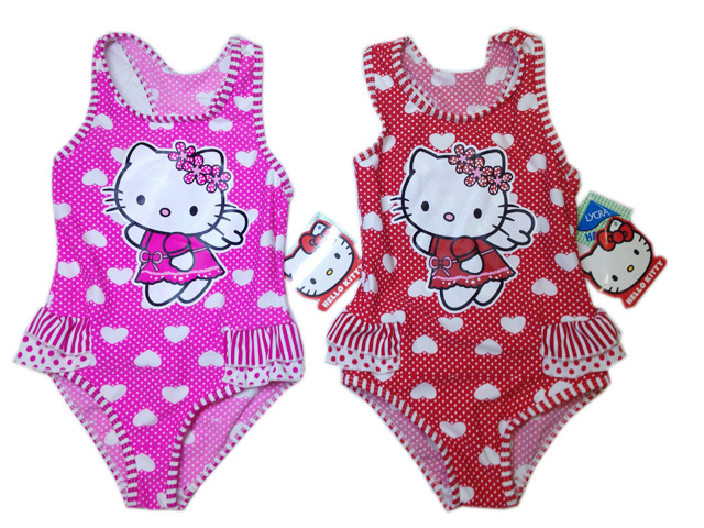 Free Shipping boy and girl swimwear bathing suits children cute bee modelling one pieces swimsuit unisex beachwear