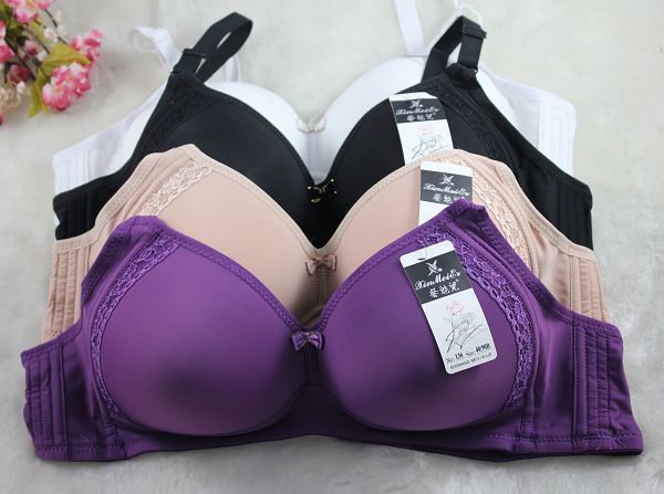 Free shipping Bra boneless 80b 100b 44b 105b 95b wireless underwear bra