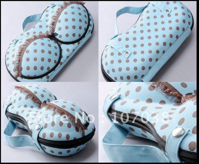 Free Shipping Bra case Underware bag Eva bag Valentine's day best gift