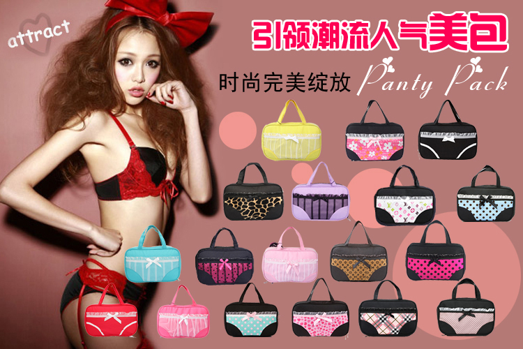 free shipping bra case underwear box  bra box underwear bag wholesale  mix order    10 pcs a lot