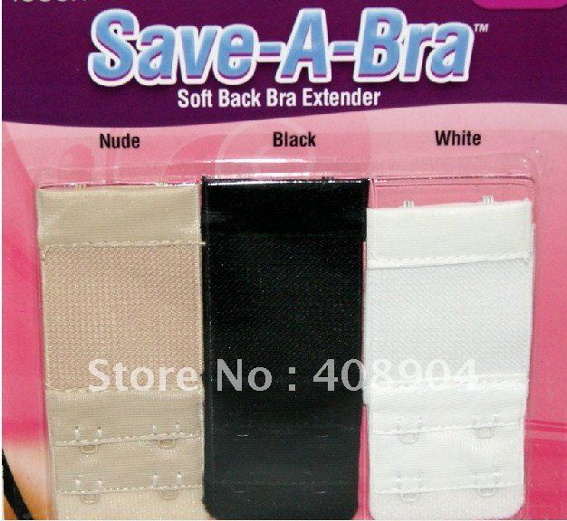 Free Shipping Bra extension belt -- Save a Bra from old to new -100 pack/300pcs -lot