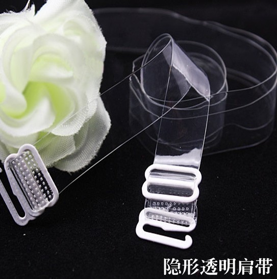 Free shipping Bra products of transparent belt invisible tape bra shoulder strap