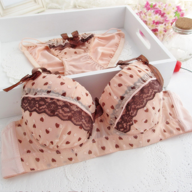 free shipping! Bra sexy underwear burst milk push up sexy underwear set women's bra set
