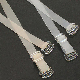 Free shipping Bra shoulder strap transparent shoulder strap silica gel invisible shoulder strap pectoral girdle