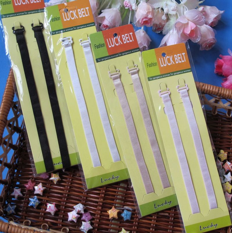 free shipping Bra standby shoulder strap bra strap underwear dual shoulder strap black white skin color incarcerators pink 221