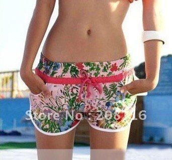 Free shipping Brand 2011 New women surf shorts ladies beach shorts sexy shorts swimwear surf wear beach pants