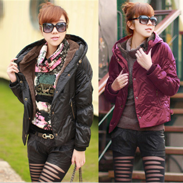 Free shipping brand New Womens fur Sweater Hoodies & Sweatshirts Jacket Coat Winter thickening outwear