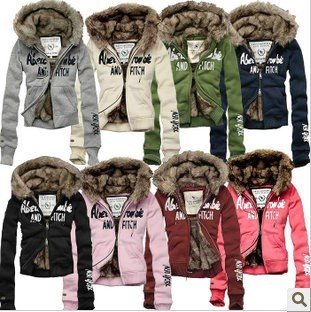Free Shipping Brand Warm Ladies' Coat  Slim Fit  Fur Hoodie Jacket For Women Winter Sweatshirts S-XL JK-79