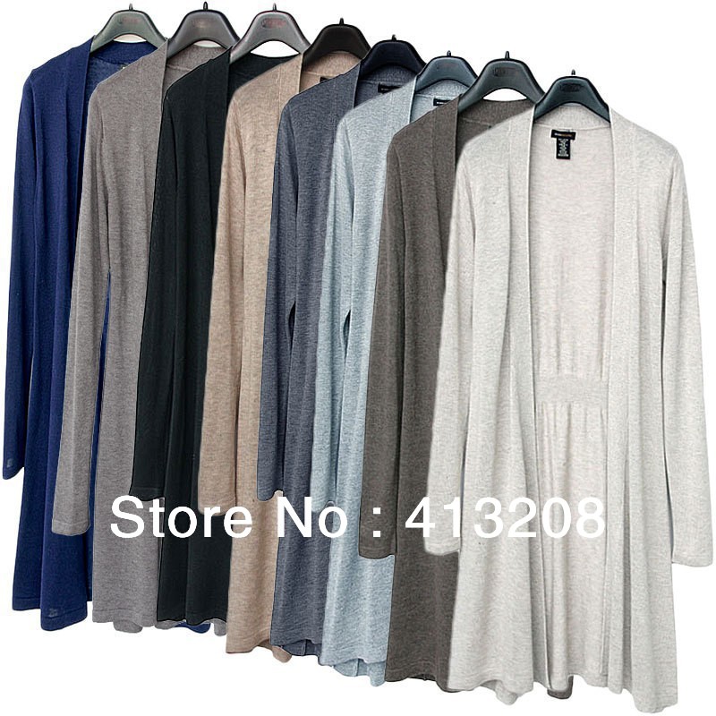 Free shipping Brands new style Cardigans plus-length ladies' Shawl 100% cotton women's clothing outwear wholesaler