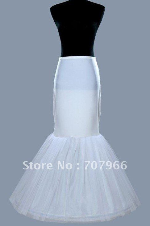 Free shipping Bridal Wedding Mermaid Petticoat Crinoline