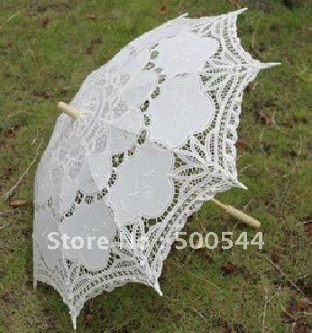 free shipping bride umbrella lace process bud silk umbrella wedding gown umbrella photography props dance umbrella 5pcs/lot