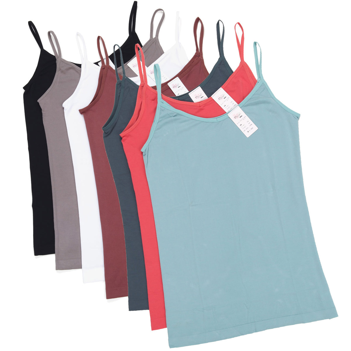 free  shipping Brief comfortable all-match thin breathable reversible spaghetti strap vest basic shirt