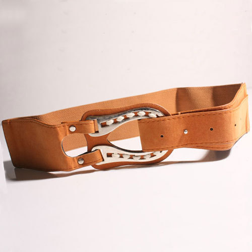 Free Shipping Brief fashion belt female decoration wide belt vintage brown nubuck leather elastic waist y279