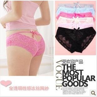 Free shipping Butterfly lace sexy underwear princess sexy ladies panties Wholesale