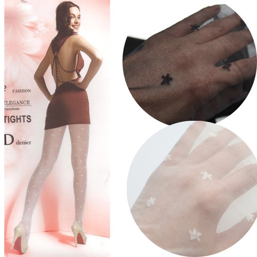 Free shipping by CPAM 15D Women Stockings Ultrathin Sexy Silky Tightfitting stars