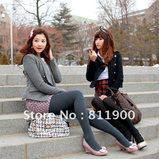 Free shipping by CPAM Winter Fashion Slim Fleece Tights Pantyhose Warmers Women Stockings