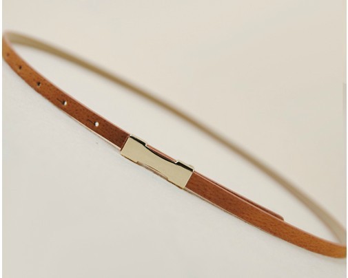 Free shipping by DHL Korean super fine adjustable pigskin leather  belt mixed fine woman BE006