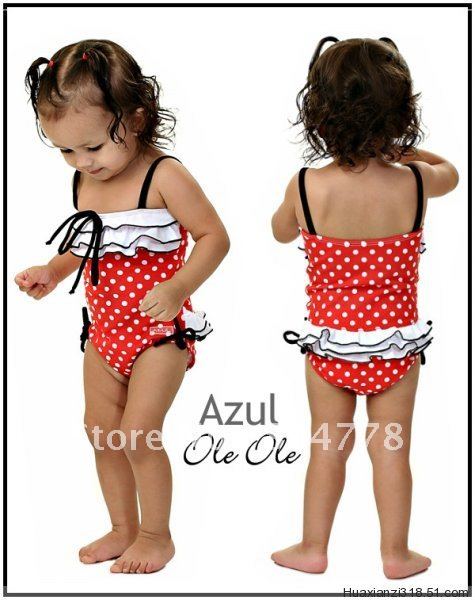free shipping by EMS! cute girls swimsuits kids'swimwear bikini+swim cap red