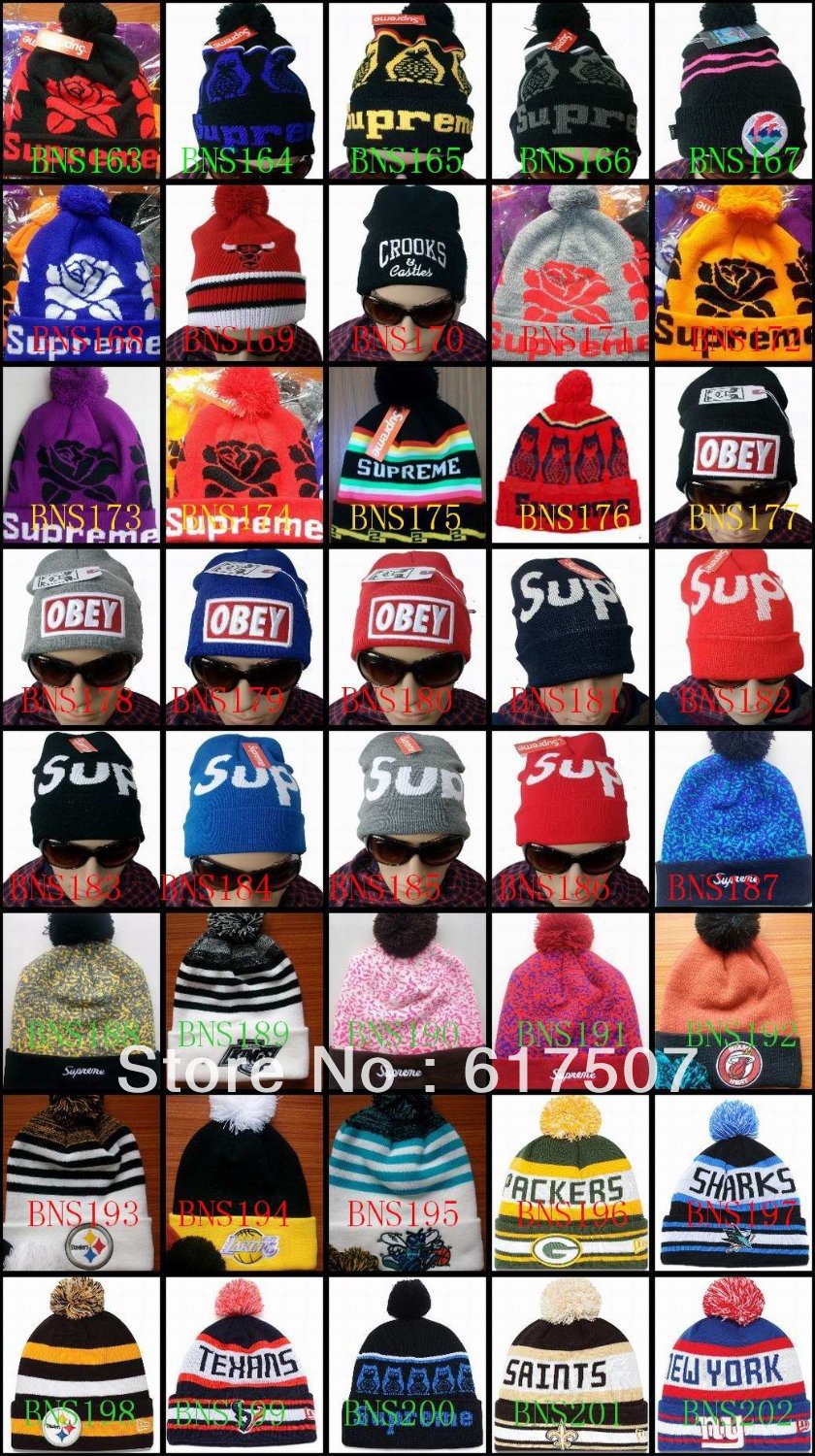 Free shipping by EMS,High quality Knitted Winter Hat,Winter Necessary Beanies,sports beanies cap,13pcs/lot,accept mix order