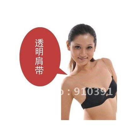 Free shipping by EMS,summer hot selling DIY Width 1.5cm Lady bra strap,extendable invisible belt,women shoulder belt,magic belt!