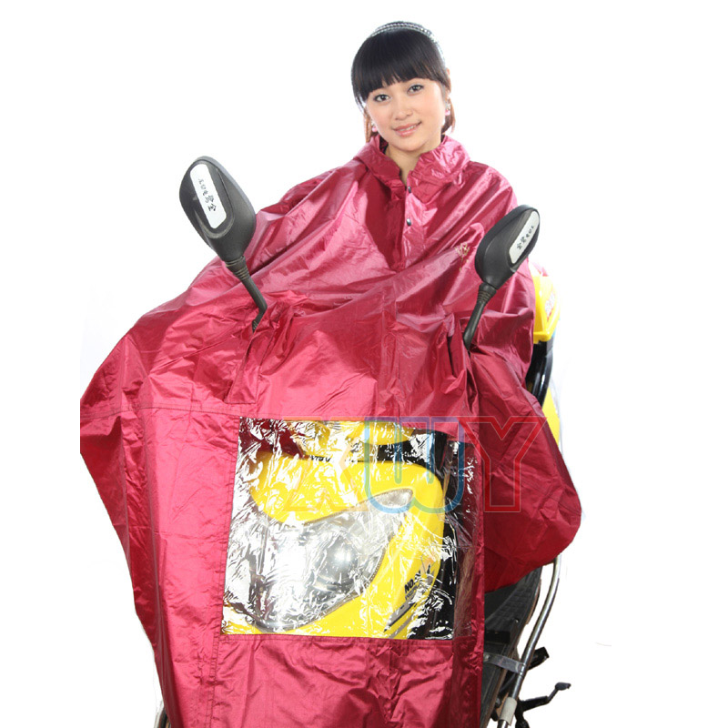 Free Shipping Car battery electric bicycle raincoat 801 fashion thickening ride poncho