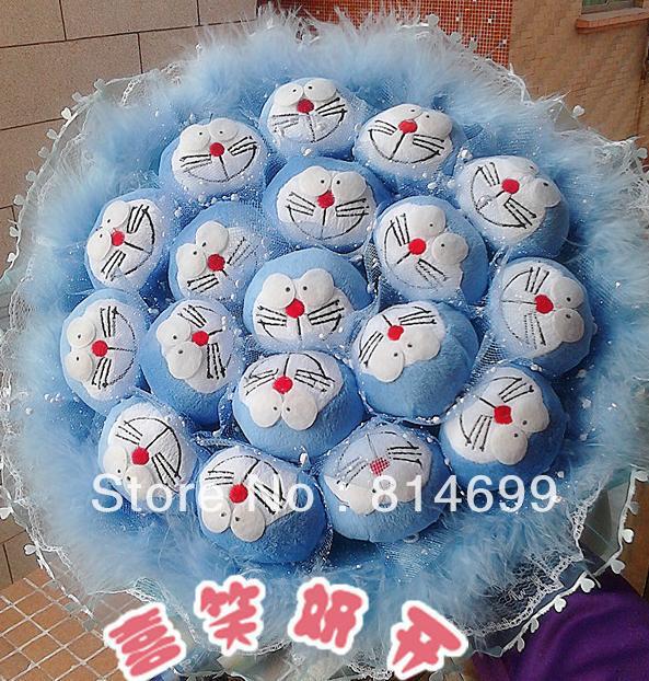 Free shipping Cartoon bouquet Do you a dream dried Holding flowers fake bouquet AS547