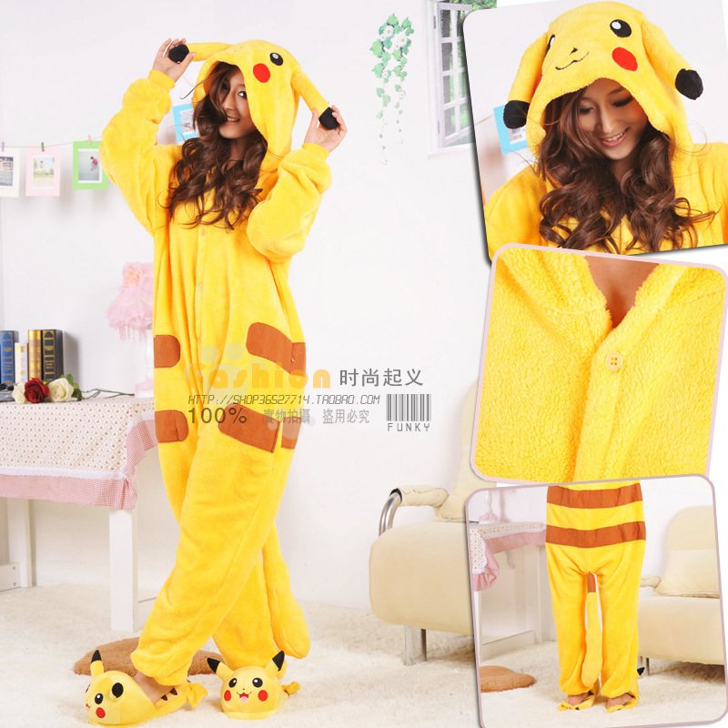 Free shipping! Cartoon cow coral fleece animal one piece thatmany sleepwear lovers derlook
