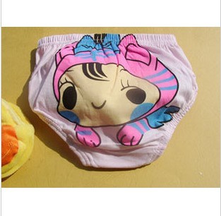 free shipping Cartoon panties baby panties briefs bread pants child panties small shorts 12pcs/lot