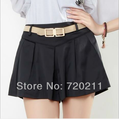 Free shipping! casual mid waist black shorts women 2013, hot selling tie dye hot shorts women 2013