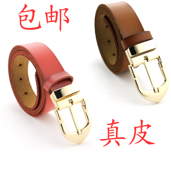 Free shipping Casual women's Women genuine leather belt strap women's cowhide all-match fashion decoration vintage